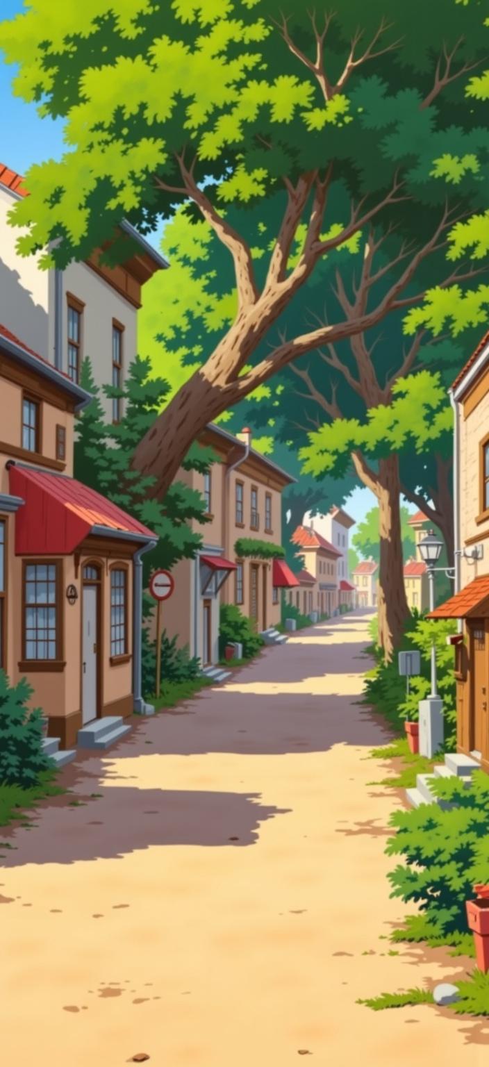 ghibli_illustration, Enriched prompt:  

Imagine a digitally rendered scene capturing the essence of an anime called "Frieren," portrayed with a minimalist yet slightly dark undertone. The painting should draw strongly from the hand-drawn animation style, characterized by richly detailed backgrounds and expressive character designs that elicit a sense of nostalgia. The overall aesthetic will be bright and whimsical, evoking joy while maintaining a soft, painterly texture that feels organic and inviting. Employ subtle pencil sketches and embrace the slight imperfections that come with hand-drawn art to create a sense of authenticity and movement.

The scene will be set in an environment where warm, natural lighting bathes the characters and surroundings, adding a cozy and inviting mood to the composition. The colors will be vivid yet slightly muted, carefully avoiding harsh contrasts to maintain a dreamy, nostalgic quality that speaks to the heart. The background, though richly detailed, should convey a sense of life and energy, with everyday objects and textures meticulously rendered to create a tangible, lived-in world. 

The main subjects, drawn from the "Frieren" anime, will be accurately proportioned and clearly visible, centered to ensure a crisp, clean look suitable for printing as a digital wallpaper. This will allow them to stand out amidst the dreamlike background, inviting the viewer to immerse themselves in a world where art meets animation, transported by the imagery's vivid yet soothing palette and nostalgic charm.